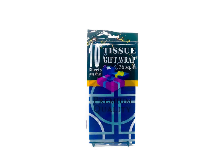 Premium quality tissue gift wrap pack, ideal for sorority and fraternity paraphernalia. Perfect for Greek gear gifts.