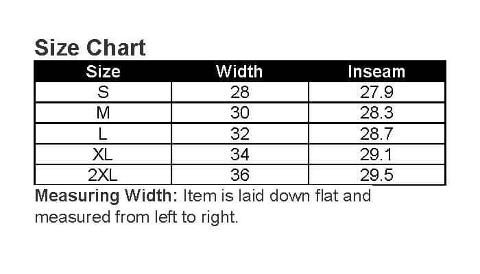 Size chart for Delta Beige Sweatpants showing measurements for S, M, L, XL, and 2XL for perfect fit guidance.