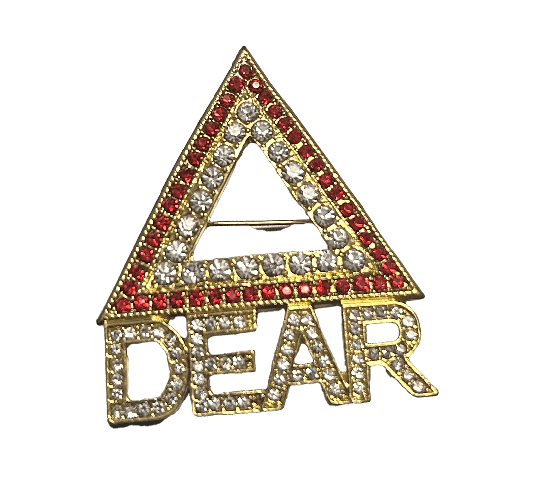 Delta Pin Delta Pins for Sororities & Fraternities - Delta Dear – A&W Greek Shop