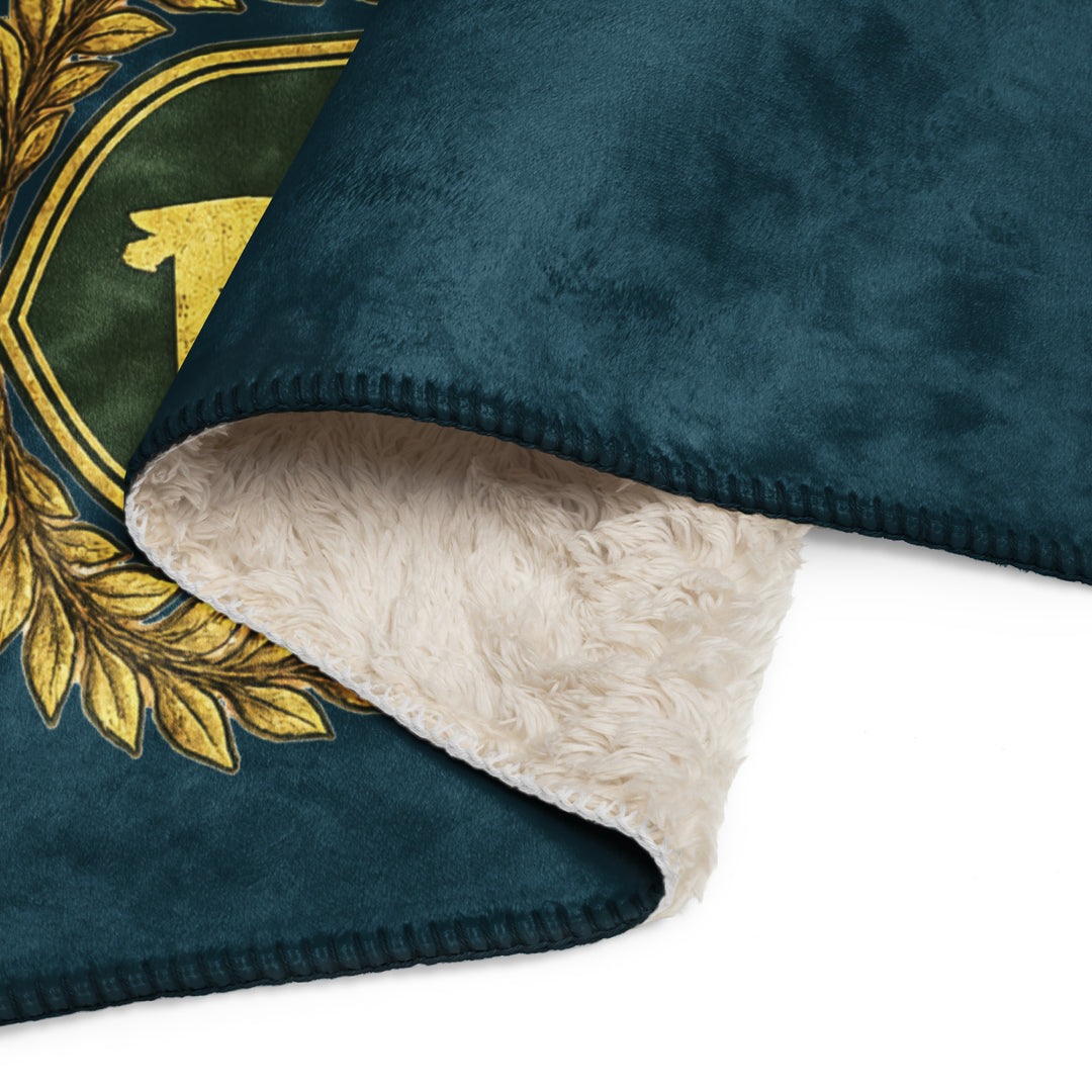 Simmons Family Crest Sherpa Blanket
