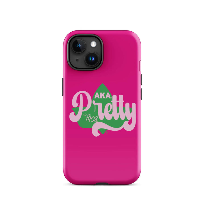 AKA Pretty Pink Ivy Tough Case for iPhone®, stylish Greek gear and sorority paraphernalia since 1908.