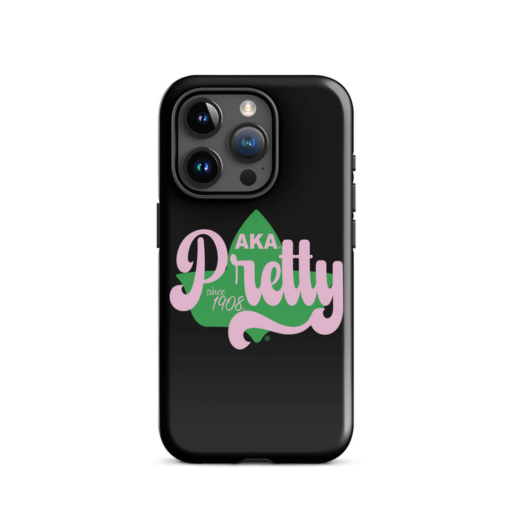 AKA Pretty Ivy tough case for iPhone®, stylish Greek gear for sorority and fraternity members.
