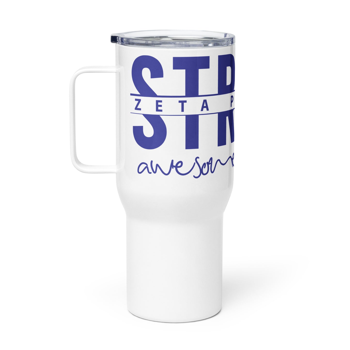ZETA MOM STRONG Travel mug with a handle