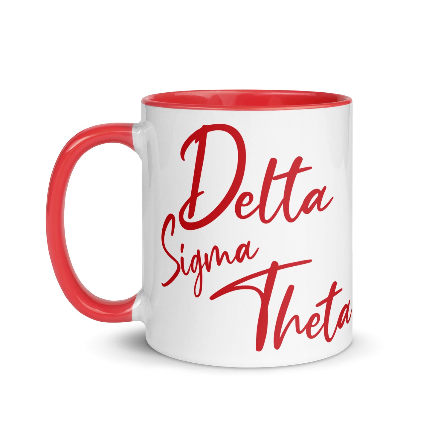 Delta Script Mug