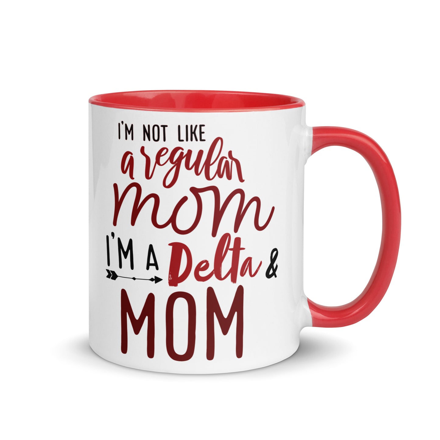 Delta Mom Mug with Color Inside