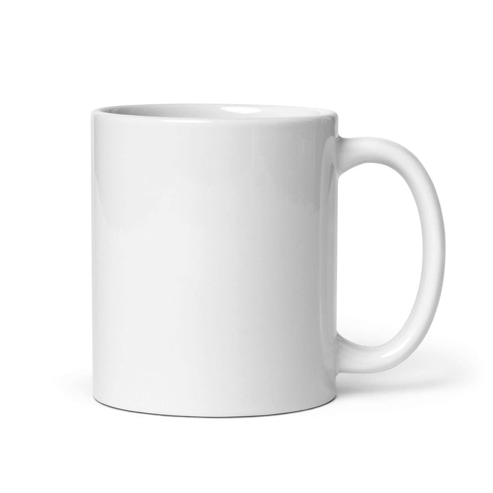 White ceramic mug ideal for displaying Delta Sigma Theta crest, perfect sorority paraphernalia and Greek gear accessory.