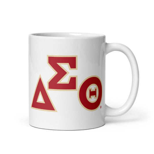 Delta Sigma Theta Symbol Glossy mug