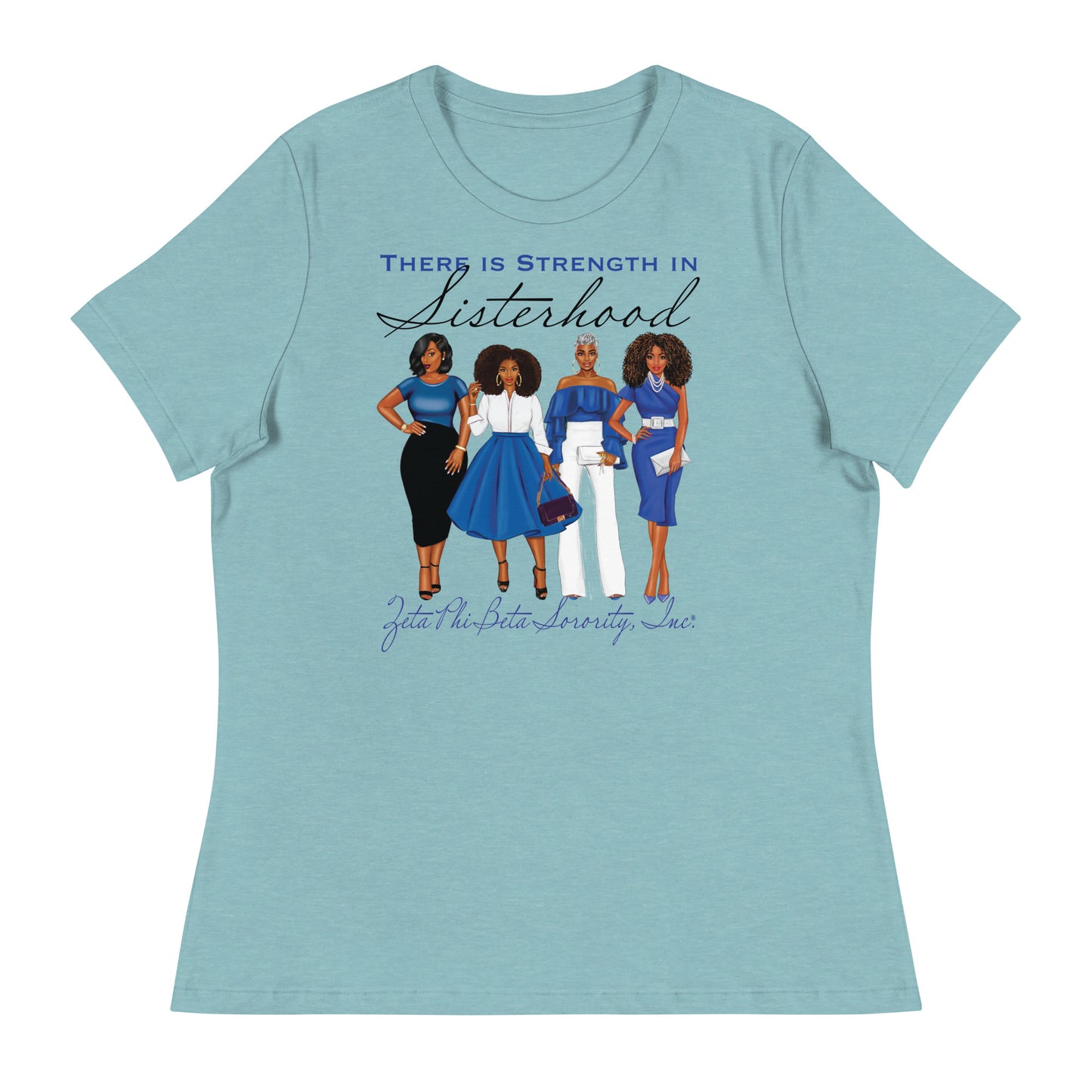 Zeta Phi Beta Strength in Sisterhood T-Shirt