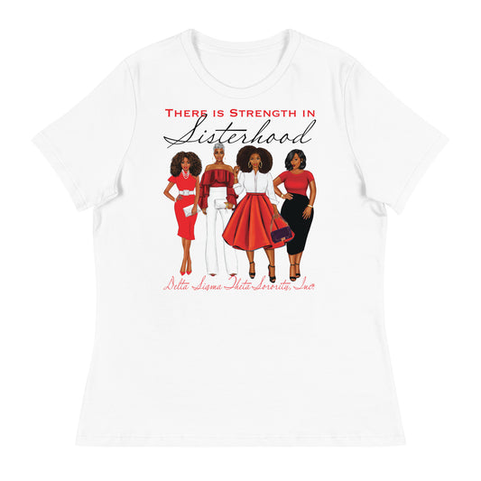 Delta Sigma Theta Strength in Sisterhood T-Shirt